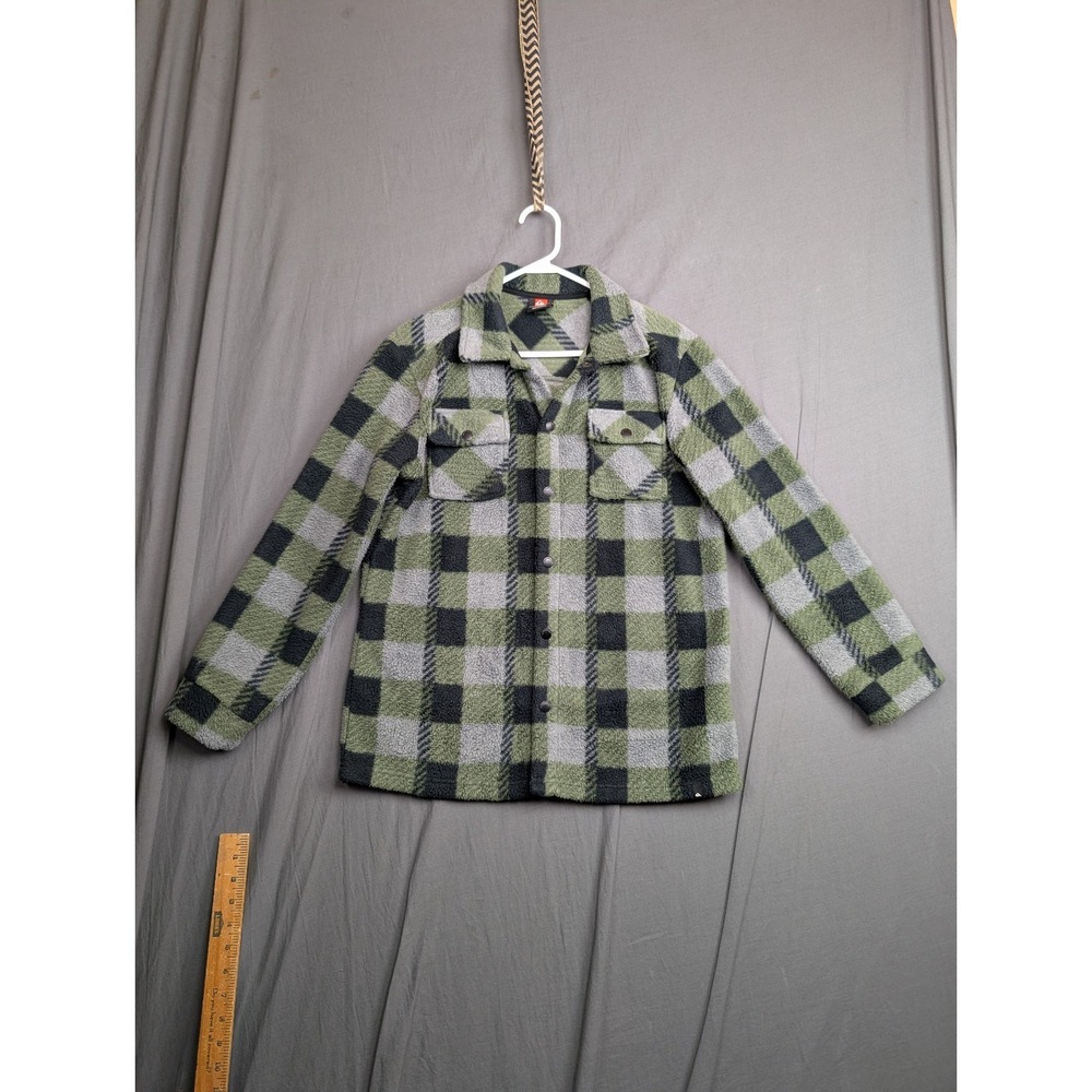 Quiksilver  Youth Shirt Jacket Size L (14/16) Flannel‎